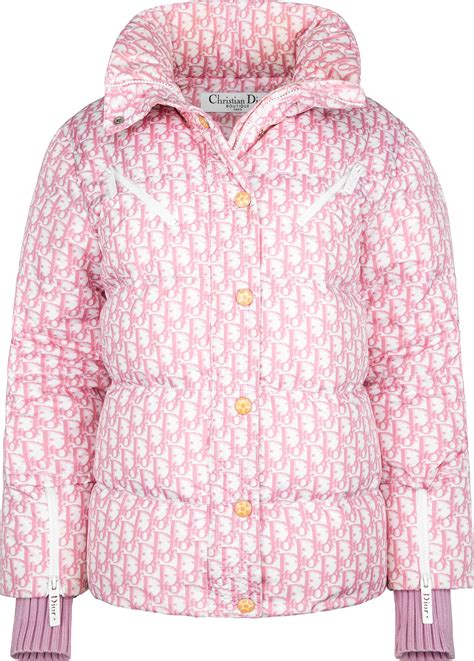 christian dior puffer jacket pink|Christian Dior puffer jacket women's.